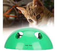 BROLEO Jouet interactif pour chat, chatouille automatique, bon toucher, jouet électrique mobile pour chat, pratique et pratique
