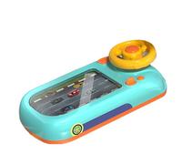 BROLEO Jouets de Volant de Conduite de Simulation, Jouet de Volant électrique pour Tout-Petits Durables pour l'extérieur (Évasion de Course)