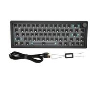 BROLEO Kit de clavier, trois modes de connexion 5.0, kit de bricolage, coque ABS remplaçable à chaud avec bouton pour bureau (#2)