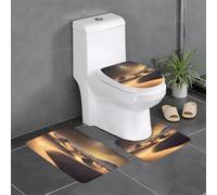 BROLEO Lot de 3 tapis de sol antidérapants avec impression désert du Sahara pour un confort ultime