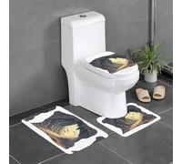 BROLEO Lot de 3 tapis de sol antidérapants - Une grotte pleine de chauves-souris impression tapis de salle de bain pour un confort ultime, Master Bathrooms