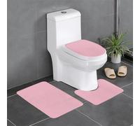BROLEO Lot de 3 tapis de sol pour salle de bain, tapis de douche, antidérapant, séchage rapide