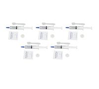 BROLEO Lot de 5 pâtes thermiques, sûres, fiables, forte adhérence, largement applicables, graisses conductrices thermiques pour chipset (10 ml)