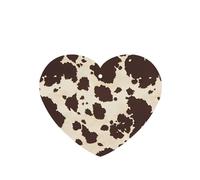 BROLEO Lot de 6 cartes désodorisantes de voiture en forme de cœur à suspendre pour armoire, salle de bain, voiture, décoration intérieure