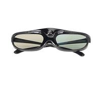 BROLEO Lunettes 3D, Lunettes à Obturateur Actif 3D DLP Link, économie d'énergie, Transmission de Lumière élevée 144 Hz pour Projecteurs 3D DLP