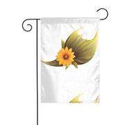 BROLEO Magnifique drapeau de jardin 4 saisons imprimé tournesol 30,5 x 45,7 cm