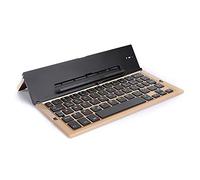 BROLEO Mini clavier avec support, clavier, résistant pour les amateurs de jeux et les employés