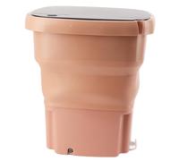 BROLEO Mini Machine à Laver, Fonction de Déshydratation Légère et Silencieuse, Machine à Laver Portable de 15 L pour Les Voyages en Dortoir (Prise UE)