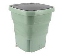 BROLEO Mini Machine à Laver, Fonction de Déshydratation Légère et Silencieuse, Machine à Laver Portable de 15 L pour Les Voyages en Dortoir (Prise UE)