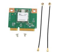 BROLEO Module sans fil à double bande, carte WiFi légère d'installation simple 1200 Mbps 2,4 GHz 5 GHz avec câble conducteur pour PC