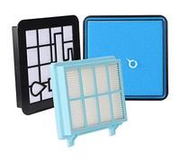 BROLEO Nettoyeur de cuisine, filtre d'aspirateur, filtre de rechange durable et efficace 15,5 x 15,5 x 2,5 cm, charbon actif pour ménage professionnel FC9331/09