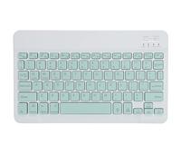 BROLEO Panneau de clavier, clavier à capuche, clavier sans fil étanche pour téléphone pour tablette (vert clair)