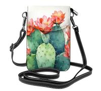 BROLEO Petit sac à bandoulière à rabat en cuir pour femme, imperméable et durable