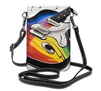 BROLEO Petit sac à bandoulière à rabat en cuir pour femme, imperméable et durable