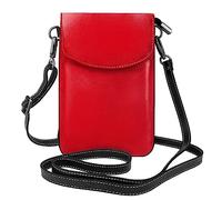 BROLEO Sac à bandoulière à rabat en cuir pour femme, imperméable et durable