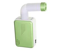 BROLEO Sèche-Linge électrique pour Chaussures, Petit Sèche-Linge Multifonctionnel à Circulation d'air Chaud ABS 600 W pour Animal de Compagnie (Vert Matcha Prise Ronde de l'UE)