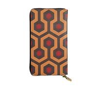 BROLEO Shining Overlook Portefeuille long en cuir imprimé pour filles et femmes à la mode - Durable, élégant et fonctionnel, Noir , Taille unique