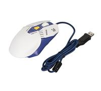 BROLEO Souris Optique de Jeu, Souris Ergonomique Réglable de Jeu de 7200 DPI RVB pour Le PC (White)
