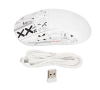 BROLEO Souris sans Fil, Connexion Stable, Souris d'ordinateur, Charge 3600DPI Type-c, Large compatibilité pour PC (White)