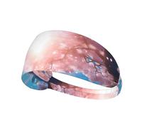 BROLEO Sunshine Under The Trees Bandeau de sport pour femme résistant à la transpiration Bandeau élastique