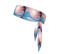 BROLEO Sunshine Under The Trees Foulard de sport absorbant la transpiration et respirant, bandeau de mouvement, foulard double face