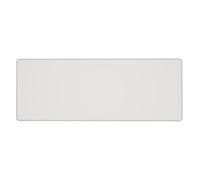 BROLEO Tapis de souris beige extra large, forte adhérence, durable, bord de verrouillage précis 30,5 x 80 cm