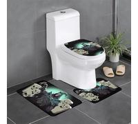 BROLEO Wicked Witch Lot de 3 tapis de sol antidérapants à séchage rapide pour salle de bain