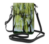 BROLEO Willow Tree Petit sac à bandoulière en cuir pour femme, imperméable et durable