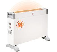 BROLLUX OBK1 Chauffage électrique 2000 W avec ventilateur, chauffage mobile, radiateur électrique, convecteur, chauffage, 3 modes, thermostat