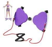 Brolteja Torsion Disque de Taille, Twist Waist Disc Board avec cordon de serrage, équipement de fitness pour la maison,Appareil de torsion de la taille avec résistance réglable et fonction de massage