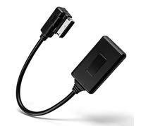 BroLuka Adaptateur Bluetooth 5.0, câble d'interface Audio AUX pour système AMI MMI MDI, Streaming Musical et appels Mains Libres, Compatible avec Audi Q5, A7, R7, S5, Q7, A6L, A8L, A4L