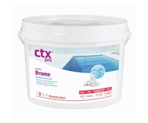 Brome CTX 130 piscines & spas - galet/pastilles 20g. - 5kg