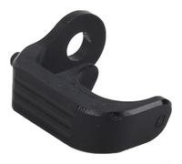 Brompton E Buckle Fixation de fourche avant CNC 6061 en aluminium Crochet Composant pour cadre de vélo pliable sans support de garde-boue (Noir)