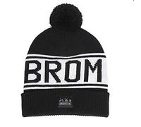 Brompton Logo Collection Bonnet tricoté Unisexe Taille Unique, Noir, Mixte