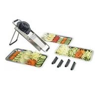 BRON-COUCKE - Mandoline Du Chef inox avec 4 blocs de lames * Inox G