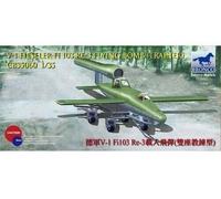 V-1 Fi103 Re 3 Piloted Flying Bomb (two Flying Bomb (trainer)- 1:35e - Bronco Models