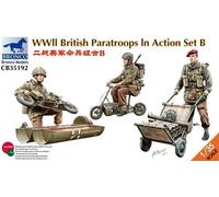 Bronco CB35192 - 1/35 WWII Britannique Parattroops en Action Jeu B - Neuf