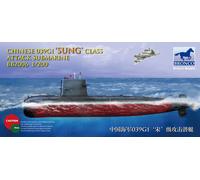Bronco Models 1/200 Chinese 039gsung Class Attack Submarine Bb2006-Bronco Models
