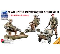 Bronco Models 1/35 Wwii British Paratroops In Action Set B Cb35192-Bronco Models