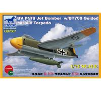 Bronco Models 1/72 Blohm & Voss Bv P178 Jet Bomber W/Bt700 Guided Missile Torpedo. Gb7007-Bronco Models
