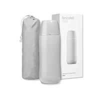 Brondell GoSpa Bidet portable avancé pour voyage - Système de buse pop-up - Bidet compact de haute qualité avec sac de voyage discret pour un rangement pratique - 400 ml, gris