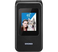Brondi 10281080 Téléphone portable 7,11 cm (2.8") Noir, métallique Téléphone fonctionnel