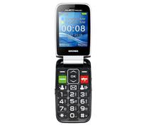Brondi Amico Fabuleux Noir Senior Dual Sim Touche Sos Volume Élevé