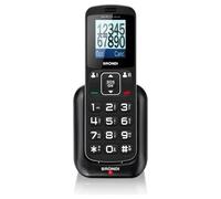 Brondi Amico Home 4,5 Cm (1,77) 90 G Noir Téléphone De Niveau Bas