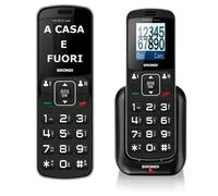 Brondi Amico Home 4,5 cm (1.77") 90 g Noir Téléphone d'entrée de gamme