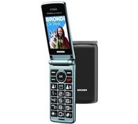 Brondi AMI SYNCERO+ NOIR) - TÉLÉPHONE MOBILE POUR LES PERSONNES ÂGÉES - TOUCHE SOS - POCHE - COMMANDE À DISTANCE - ANNONCE VOCALE - CAMÉRA