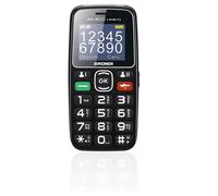 Brondi Amico Unico Téléphone GSM Pour Anciens Avec Grands Boutons Dual SIM Noir