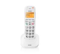 Téléphone sans fil DECT Bravo Bright avec identification de l'appelant Blanc