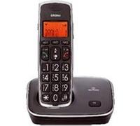 Brondi BRAVO GOLD - Téléphone sans fil avec ID d'appelant - DECT\GAP - noir Noir G