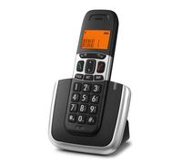 Brondi Bravo Platinum Téléphone Cordless Vivavoce 50 Numéros Ecodect Noir